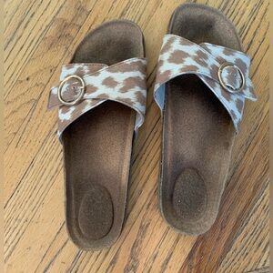 Animal print slides, sz10